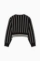Παιδικό πουλόβερ Patrizia Pepe K275 7K0057 μαύρο AW25