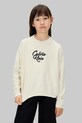 Дитячий светр Calvin Klein Jeans аплікація бежевий IG0IG03026.9BYA