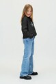 Calvin Klein Jeans sweter bawełniany dziecięcy czarny IG0IG03046.9BYA