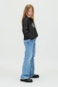 Детский хлопковый свитер Calvin Klein Jeans чёрный IG0IG03046.9BYA