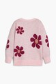 Desigual sweter z domieszką wełny dziecięcy 25WGJF02 różowy AW25