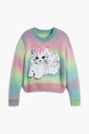 Desigual sweter dziecięcy pozostałe turkusowy 25WGJF03