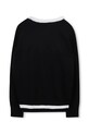 Karl Lagerfeld sweter z domieszką kaszmiru dziecięcy Z30936.156.162 czarny AW25