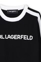 Dziewczynka Karl Lagerfeld sweter z domieszką kaszmiru dziecięcy Z30936.156.162 czarny