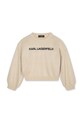 Karl Lagerfeld pulover copii Z30937.156.162 bej AW25