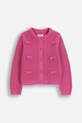 Coccodrillo cardigan per bambini ZC5172201AGK rosa AW25