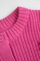 Coccodrillo cardigan per bambini rosa ZC5172201AGK