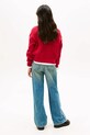 Дитячий бавовняний светр Tommy Hilfiger KG0KG08848.9BYA рожевий