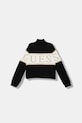 Guess sweter dziecięcy J5BR04.Z3IF0.9BYA czarny AW25