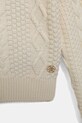 Dziewczynka Guess sweter z domieszką wełny dziecięcy J5BR14.Z37L1.9BYA beżowy