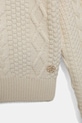 Dziewczynka Guess sweter z domieszką wełny dziecięcy J5BR14.Z37L1.9BYA beżowy