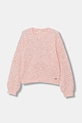 Дитячий светр з домішкою вовни Guess з додаванням вовни рожевий J5BR19.Z1140.9BYA