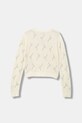Guess sweter z wełną dziecięcy J5BR28.Z0870.9BYA beżowy AW25