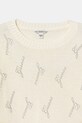 Dziewczynka Guess sweter z wełną dziecięcy J5BR28.Z0870.9BYA beżowy