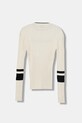 Pinko sweter dziecięcy KFMA020.C.FL089 beżowy AW25