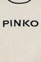 Dziewczynka Pinko sweter dziecięcy KFMA020.C.FL089 beżowy