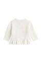 Tommy Hilfiger kardigan niemowlęcy KN0KN02110.9BYA biały AW25