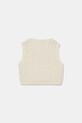 Παιδικό γιλέκο United Colors of Benetton 1D32C108Y.G.seasonal μπεζ AW25