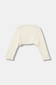 United Colors of Benetton cardigan cu amestec de lână pentru copii 1J1CG500Q.P.seasonal bej AW25