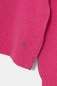 Дівчинка Дитячий светр з додаванням вовни United Colors of Benetton 126WC108Q.G.seasonal рожевий