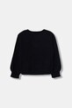 United Colors of Benetton sweter z dodatkiem wełny dziecięcy 126WC108Q.G.seasonal granatowy AW25