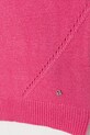 Fete United Colors of Benetton cardigan de lână 126WC500X.G.seasonal roz