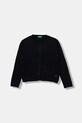 Μάλλινη μπλουζα United Colors of Benetton λεπτό σκούρο μπλε 126WC500X.G.seasonal