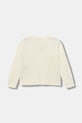 United Colors of Benetton cardigan de lână pentru copii 126WG5006.P.seasonal bej AW25