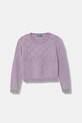 United Colors of Benetton sweter pozostałe fioletowy 16CLG1010.P.seasonal