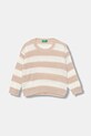 Otroški pulover United Colors of Benetton Drugo roza 1Z8SH102W.P.seasonal