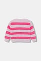 Дитячий светр United Colors of Benetton 1Z8SH102W.P.seasonal фіолетовий AW25