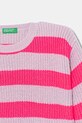 Дівчинка Дитячий светр United Colors of Benetton 1Z8SH102W.P.seasonal фіолетовий