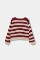 United Colors of Benetton maglione per bambini 1Z8SQ108X.G.seasonal granata AW25