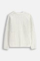 Dievča Detský sveter s prímesou vlny Coccodrillo ZC5172101WGJ béžová