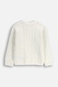 Dievča Detský sveter s prímesou vlny Coccodrillo ZC5172101WGK béžová