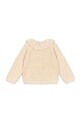 Konges Sløjd kardigan dziecięcy HOLIDAY KNIT CARDIGAN KS104314.9BYA beżowy AW25