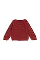 Konges Sløjd kardigan dziecięcy HOLIDAY KNIT CARDIGAN KS104314.9BYA czerwony AW25