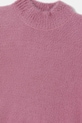 Dziewczynka United Colors of Benetton sweter dziecięcy 19BAC200I.G.Season.9BYA różowy