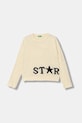 United Colors of Benetton sweter dziecięcy pozostałe beżowy 1EHHQ109G.G.Seasonal
