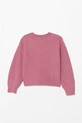 United Colors of Benetton sweter dziecięcy 1RG7C109L.G.Seasonal różowy AW25