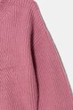 Dziewczynka United Colors of Benetton sweter dziecięcy 1RG7C109L.G.Seasonal różowy