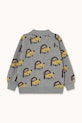 Tinycottons kardigan dziecięcy DOGS CARDIGAN AW25.095 szary AW25