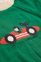 Хлопчик Бавовняний светр для немовлят Bobo Choses Race Car 225AB020 зелений