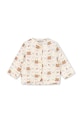 Dětská bavlněná bunda Konges Sløjd COCO PADDED JACKET KS103759.9BYA béžová AW25