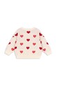 Παιδικό βαμβακερό πουλόβερ Konges Sløjd LAPIS KNIT SWEATER GOTS KS103856.9BYA μπεζ AW25