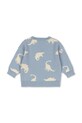 Παιδικό βαμβακερό πουλόβερ Konges Sløjd LAPIS KNIT SWEATER GOTS KS103856.9BYA γκρί AW25