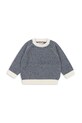 Otroški pulover Konges Sløjd BERLE KNIT SWEATER Srednje debeline mornarsko modra KS103718.9BYA