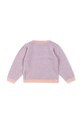 Konges Sløjd sweter z dodatkiem alpaki dziecięcy BERLE PUFF KNIT SWEATER KS103720.9BYA fioletowy AW25