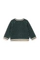 Otroška jopica Konges Sløjd BILLI KNIT CARDIGAN KS103726.9BYA zelena AW25