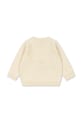 Chłopiec Konges Sløjd sweter dziecięcy ANCHOR KNIT SWEATER KS104063.9BYA beżowy